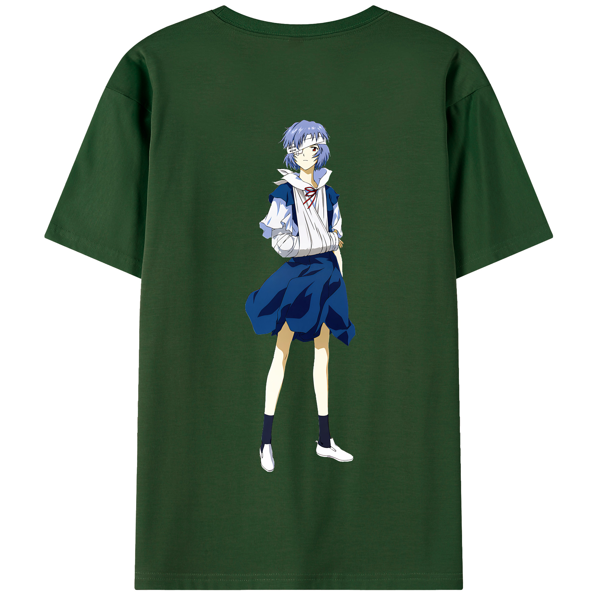 （画像用） EVA 新世紀エヴァンゲリオン 綿100％半袖Tシャツ（背面プリント）